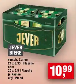 Handelshof JEVER BIERE Angebot