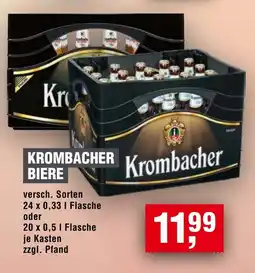 Handelshof KROMBACHER BIERE Angebot