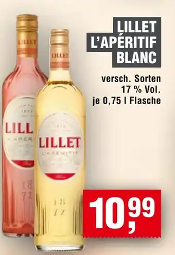 Handelshof LILLET L'APÉRITIF BLANC Angebot