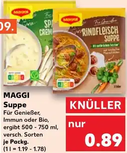 Kaufland MAGGI Suppe Angebot