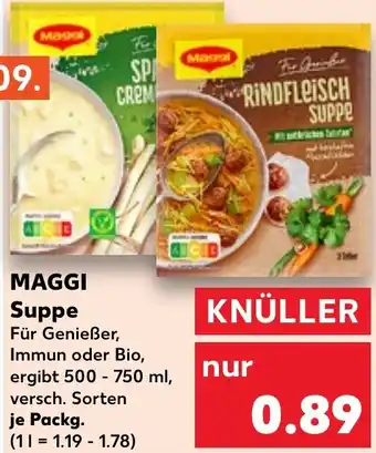 Kaufland MAGGI Suppe Angebot