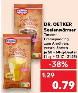 Kaufland DR. OETKER Seelenwärmer Angebot