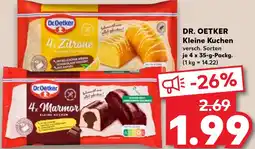 Kaufland DR. OETKER Kleine Kuchen Angebot