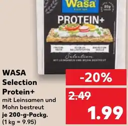Kaufland WASA Selection Protein+ Angebot