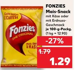 Kaufland FONZIES Mais-Snack Angebot