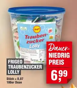 Handelshof FRIGEO TRAUBENZUCKER LOLLY Angebot