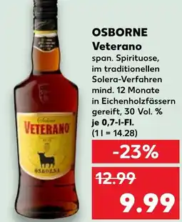 Kaufland OSBORNE Veterano Angebot