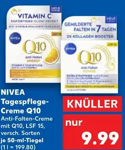 Kaufland NIVEA Tagespflege- Creme Q10 Angebot