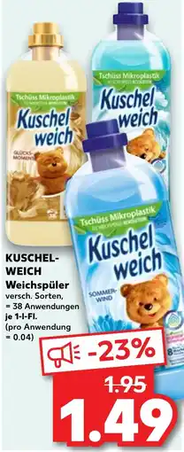 Kaufland KUSCHEL- WEICH Weichspüler Angebot
