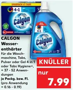 Kaufland CALGON Wasser- enthärter Angebot