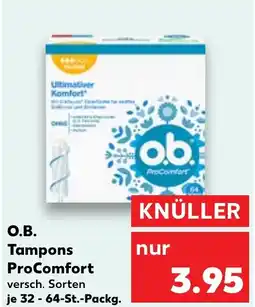 Kaufland O.B. Tampons ProComfort Angebot