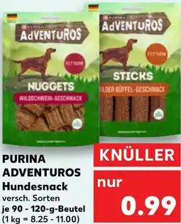 Kaufland PURINA ADVENTUROS Hundesnack Angebot