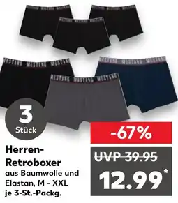 Kaufland MUSTANG Herren- Retroboxer Angebot