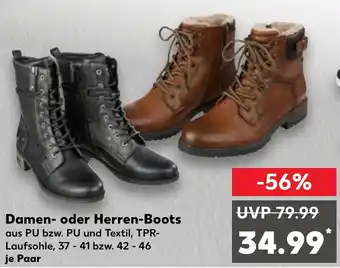Kaufland MUSTANG Damen- oder Herren-Boots Angebot