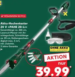 Kaufland PARKSIDE Akku-Hochentaster 20 V PAHE 20-Li Angebot