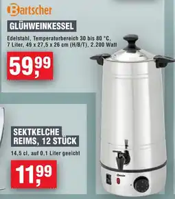 Handelshof Bartscher GLÜHWEINKESSEL Angebot