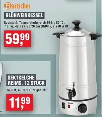 Handelshof Bartscher GLÜHWEINKESSEL Angebot