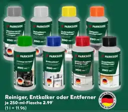 Kaufland PARKSIDE Reiniger, Entkalker oder Entferner Angebot
