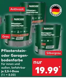 Kaufland PARKSIDE Pflasterstein- oder Garagen- bodenfarbe Angebot