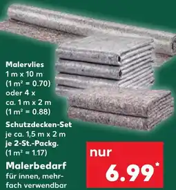 Kaufland Malervlies-Schutzdecken-Set- Malerbedarf Angebot