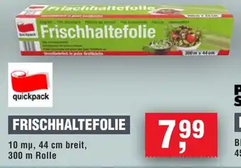 Handelshof quickpack FRISCHHALTEFOLIE Angebot