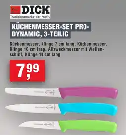 Handelshof DICK KÜCHENMESSER-SET PRO- DYNAMIC, 3-TEILIG Angebot