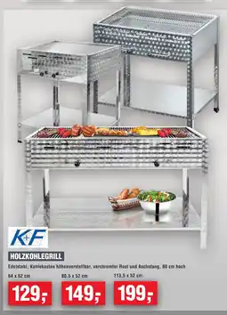 Handelshof K+F HOLZKOHLEGRILL Angebot