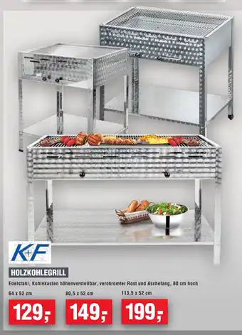 Handelshof K+F HOLZKOHLEGRILL Angebot