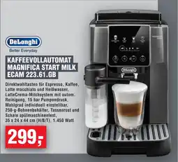 Handelshof DeLonghi KAFFEEVOLLAUTOMAT MAGNIFICA START MILK ECAM 223.61.GB Angebot