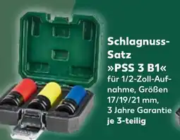 Kaufland PARKSIDE Schlagnuss- Satz PSS 3 B1 Angebot
