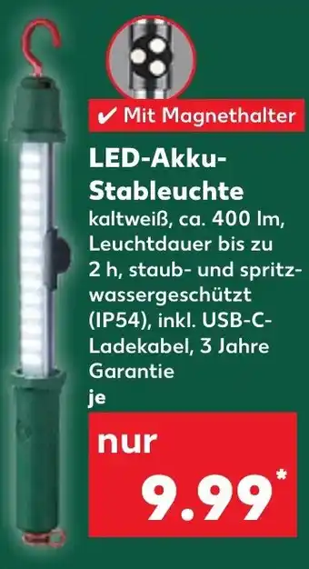 Kaufland PARKSIDE LED-Akku- Stableuchte Angebot