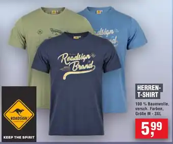 Handelshof ROADSIGN KEEP THE SPIRIT HERREN- T-SHIRT Angebot