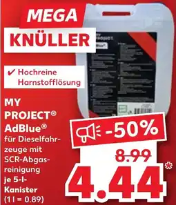 Kaufland MY PROJECT AdBlue Angebot