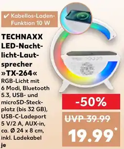 Kaufland TECHNAXX LED-Nacht- licht-Laut- sprecher TX-264 Angebot