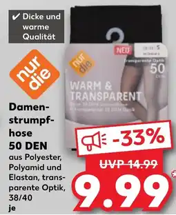 Kaufland Damen- strumpf- hose 50 DEN Angebot