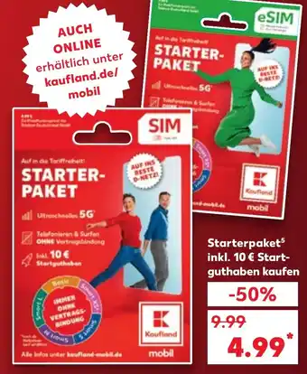 Kaufland Starterpaket Angebot