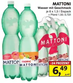 Lösch Depot MATTONI Wasser mit Geschmack Angebot