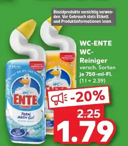 Kaufland WC-ENTE WC- Reiniger Angebot