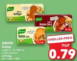 Kaufland KNORR Soßen Angebot