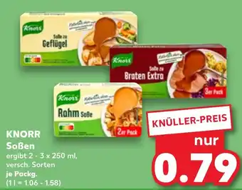 Kaufland KNORR Soßen Angebot