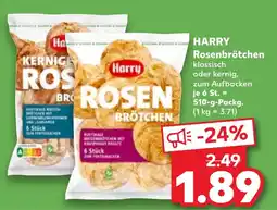 Kaufland HARRY Rosenbrötchen Angebot