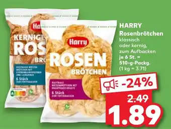 Kaufland HARRY Rosenbrötchen Angebot
