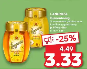 Kaufland LANGNESE Bienenhonig Angebot