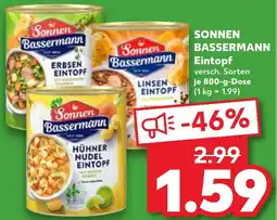Kaufland SONNEN BASSERMANN Eintopf Angebot