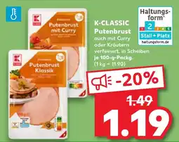 Kaufland K-CLASSIC Putenbrust Angebot