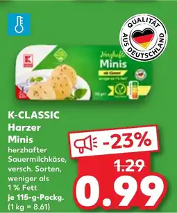 Kaufland K-CLASSIC Harzer Minis Angebot
