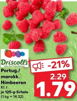 Kaufland Driscoll's Portug./ marokk. Himbeeren Angebot