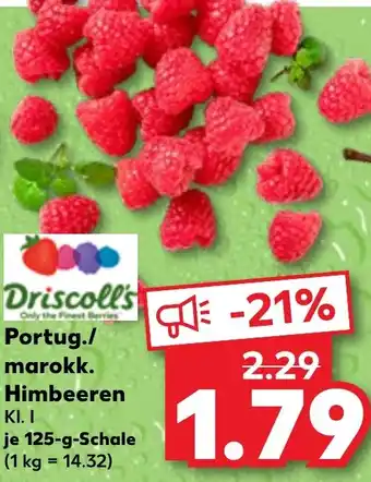 Kaufland Driscoll's Portug./ marokk. Himbeeren Angebot