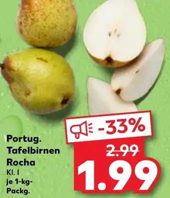 Kaufland Portug. Tafelbirnen Rocha Angebot