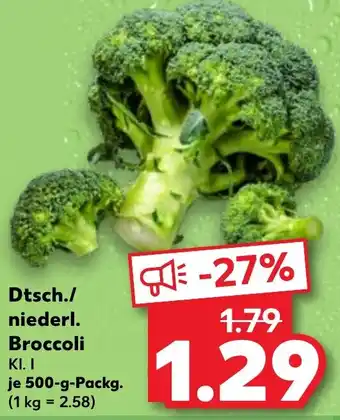 Kaufland Dtsch./ niederl. Broccoli Angebot